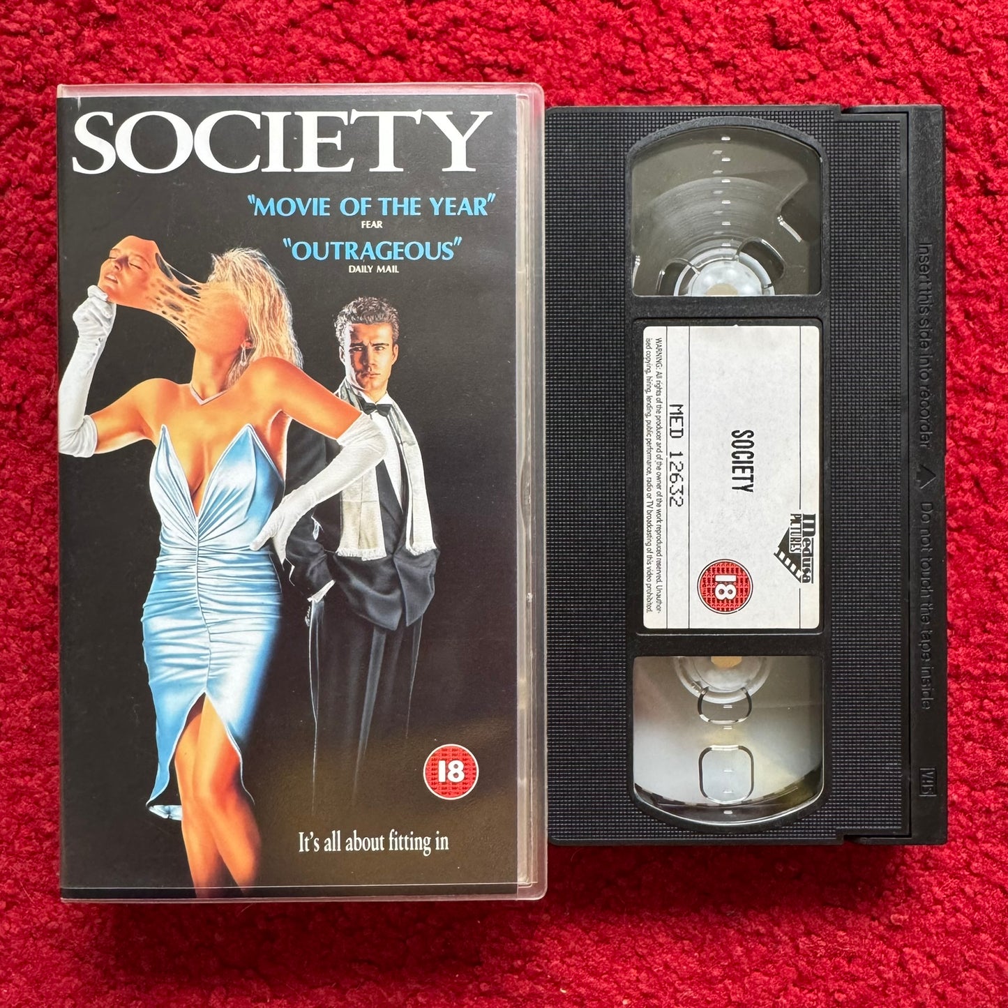 Society VHS Video (1989) MED12632