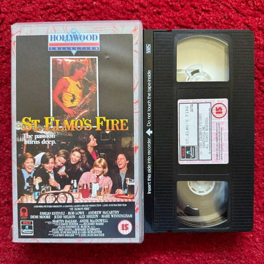 St. Elmo's Fire VHS Video (1985) CVT30756