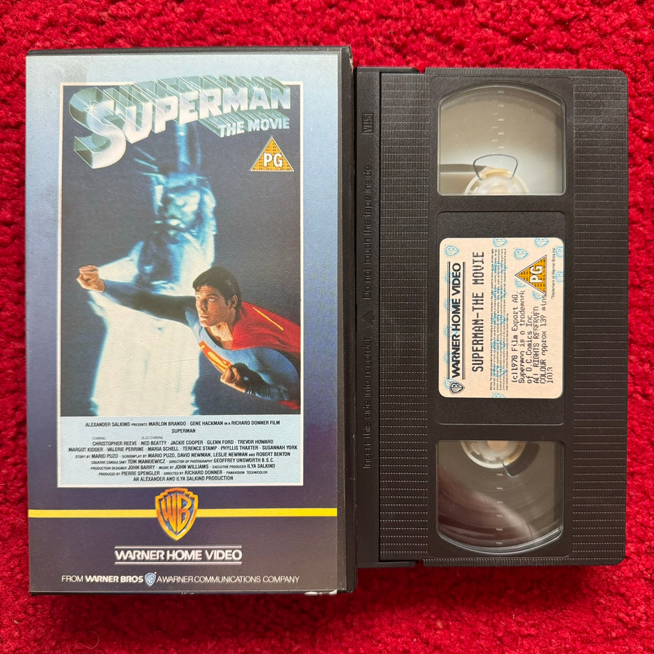 Superman: The Movie VHS Video (1978) PES1013