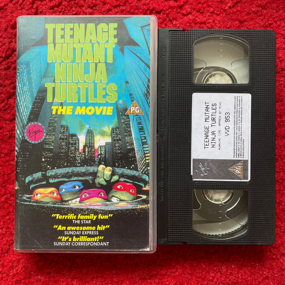 Teenage Mutant Ninja Turtles VHS Video (1990) VVD953