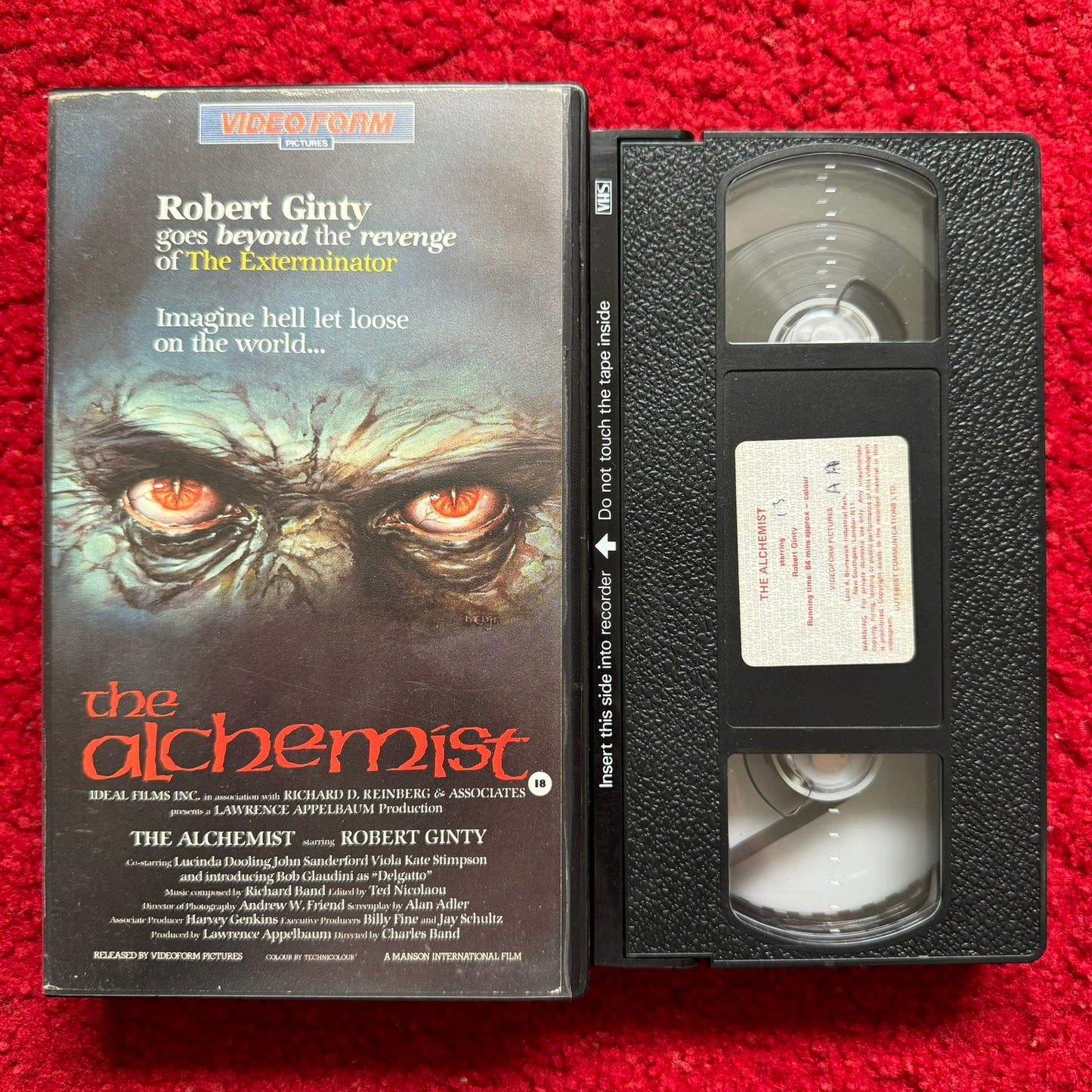 The Alchemist VHS Video (1981) MGS028