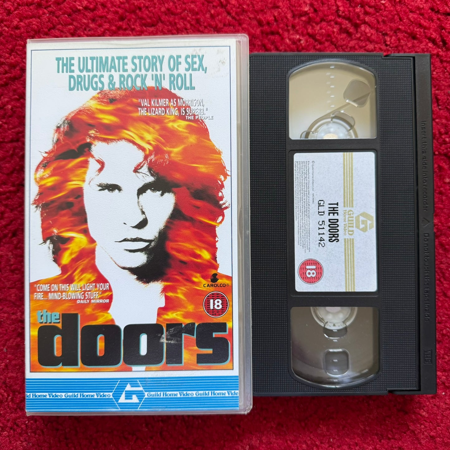 The Doors VHS Video (1991) GLD51142