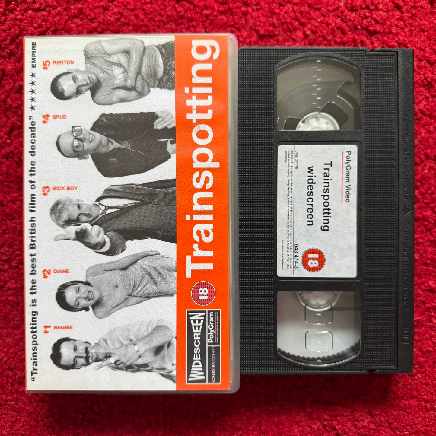 Trainspotting VHS Video (1996) 434743