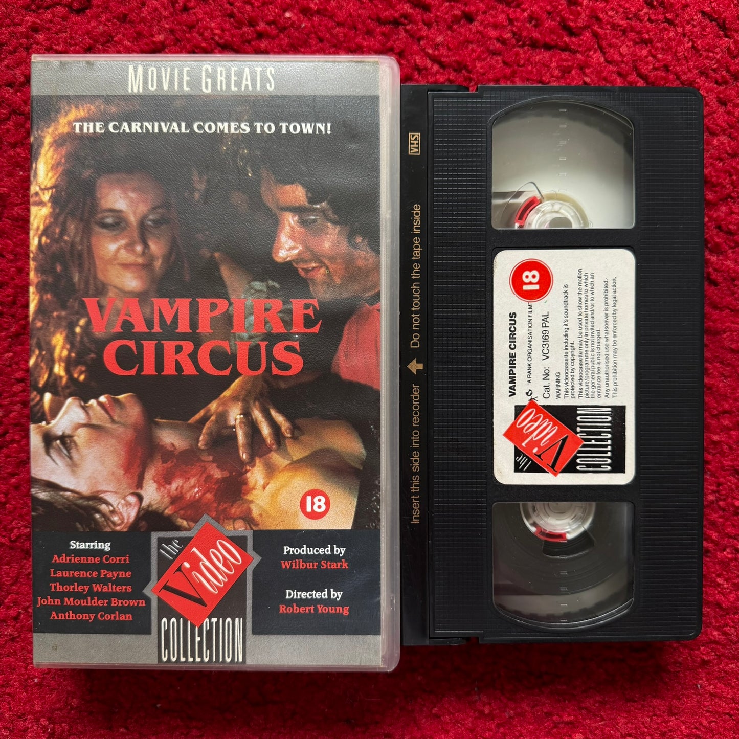 Vampire Circus VHS Video (1972) VC3169