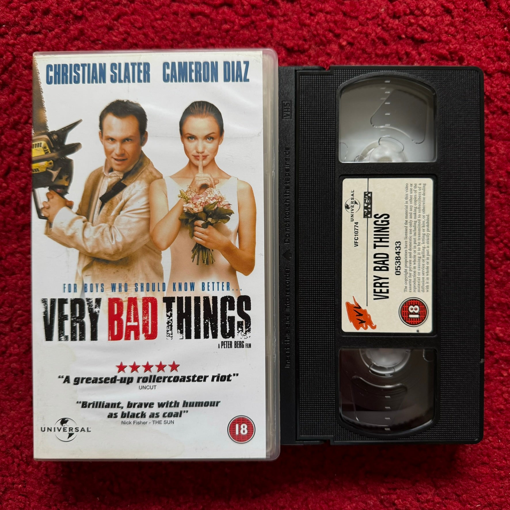 Very Bad Things VHS Video (1998) 0538433