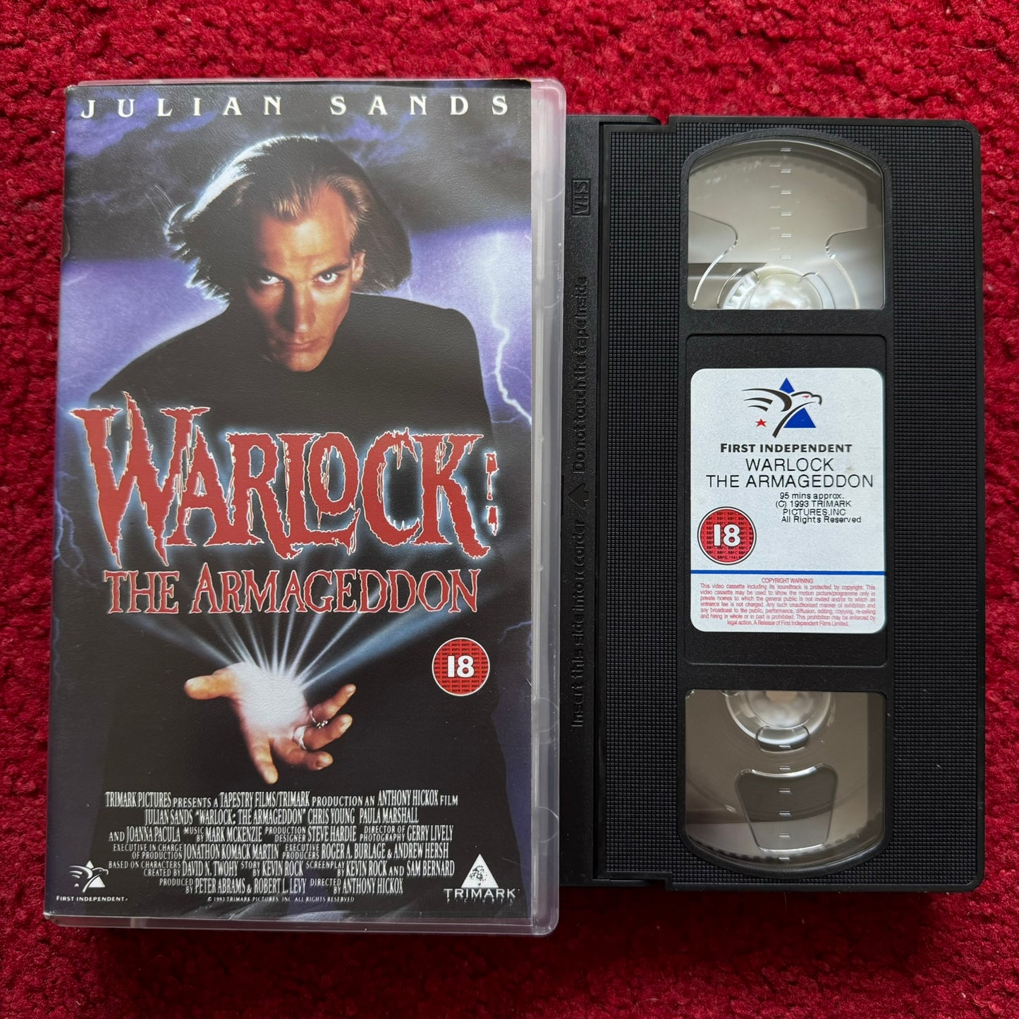 Warlock: The Armageddon VHS Video (1993) VA30365