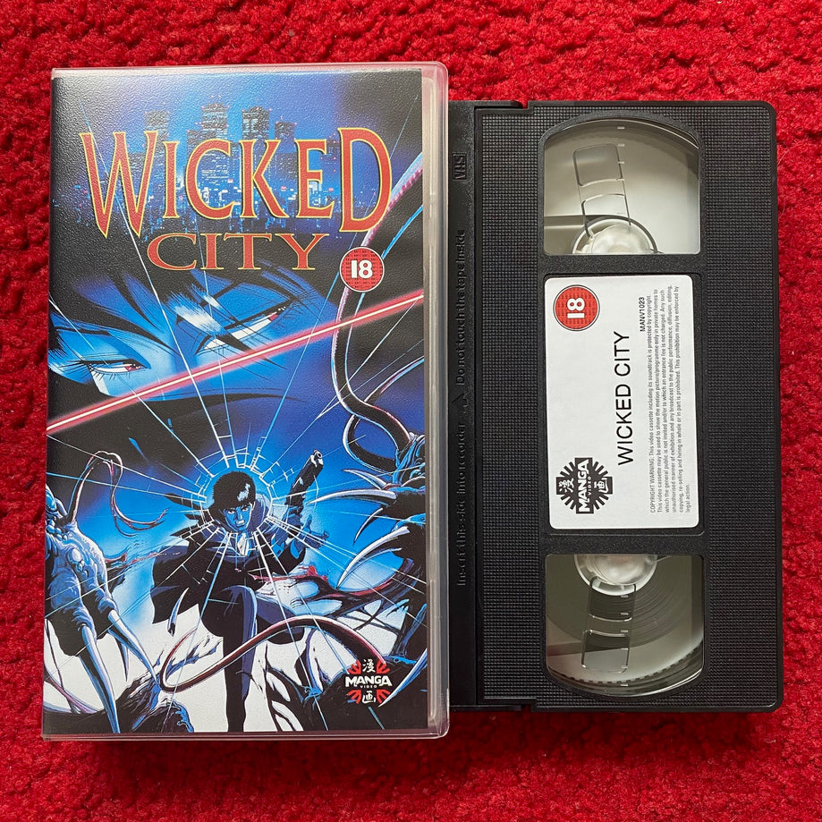 Wicked City VHS Video (1993) MANV1023