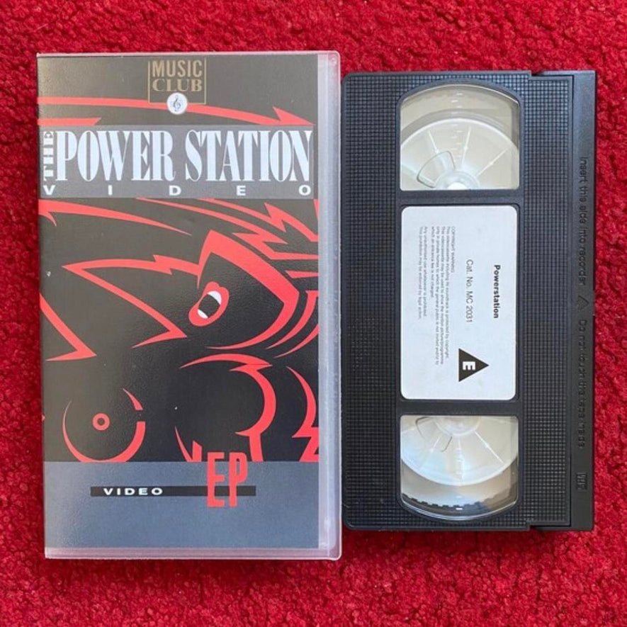 The Power Station Video VHS Video (1986) MC2031