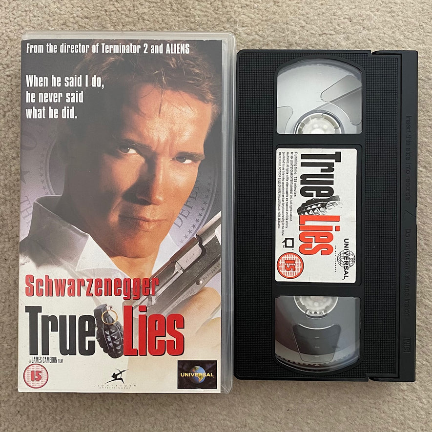 True Lies VHS Video (1994) VHR1807