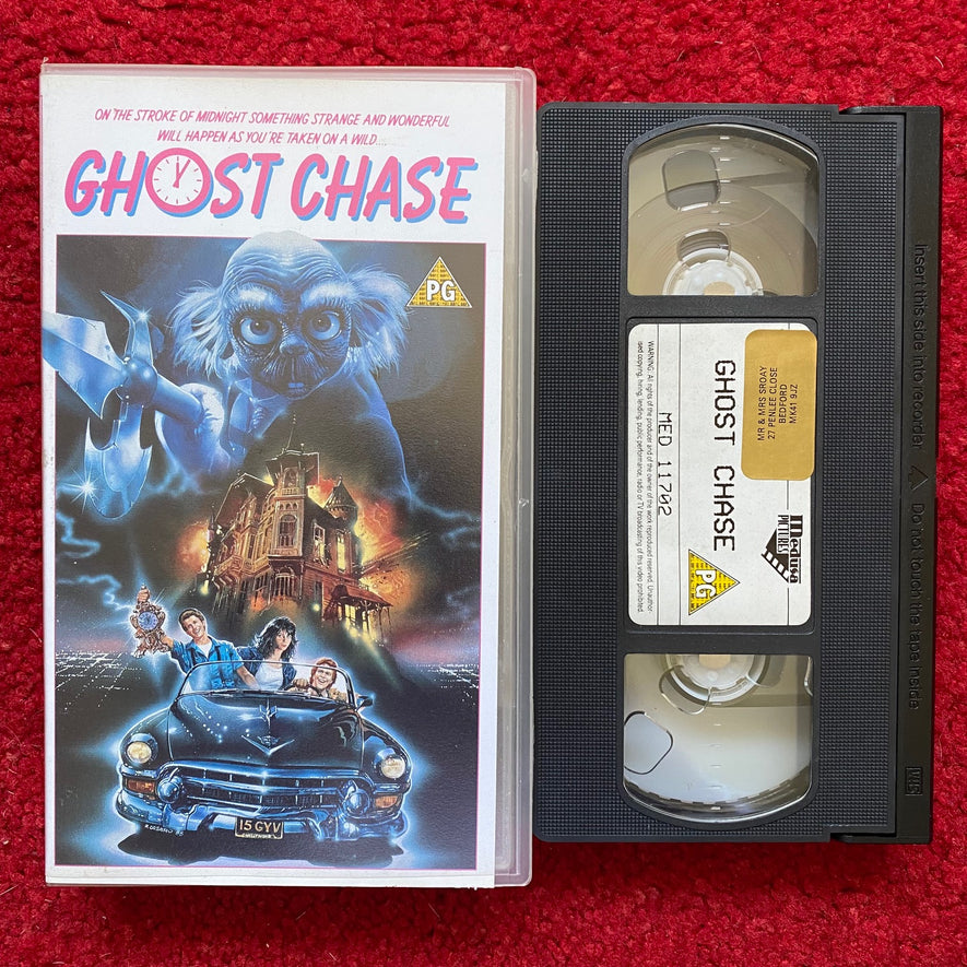 Ghost Chase VHS Video (1987) MED11702