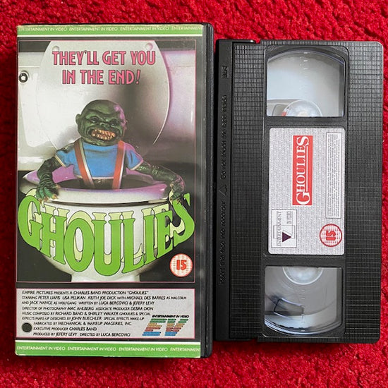 Ghoulies VHS Video (1985) EVS1011