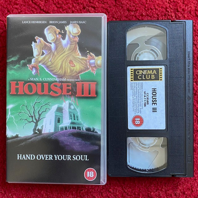 House III: The Horror Show VHS Video (1989) CC8588