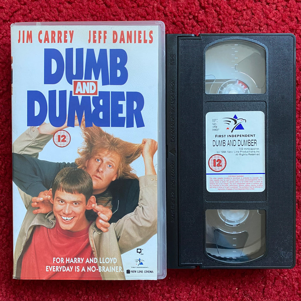 Dumb And Dumber VHS Video (1994) VA30616 – Horror Stock