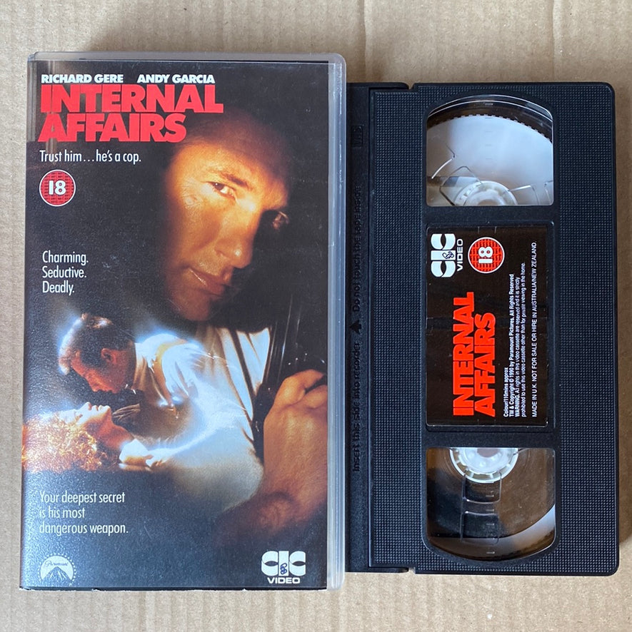 Internal Affairs VHS Video (1990) VHR2451