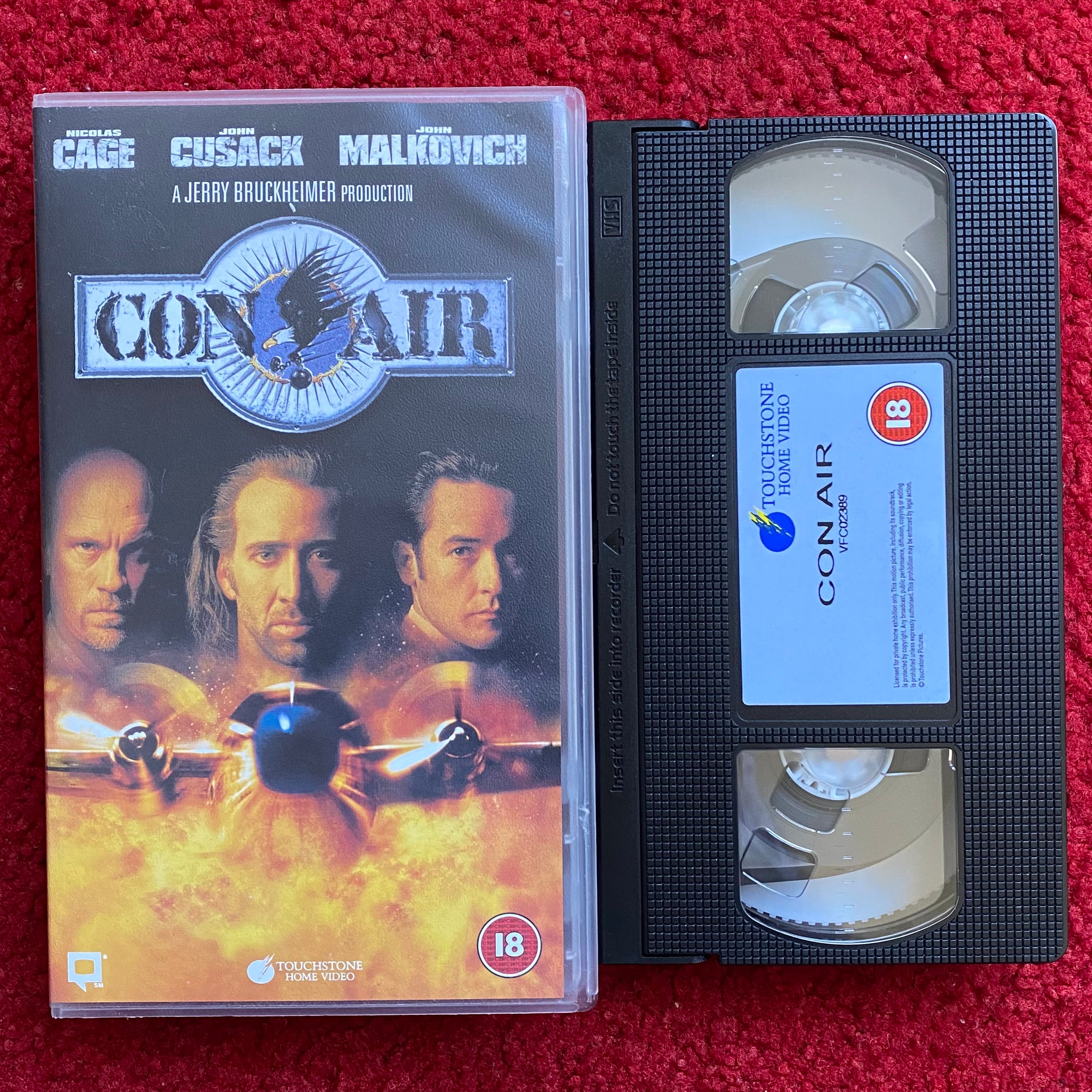 –　VHS　D610059　Con　Horror　(1997)　Air　Video　Stock