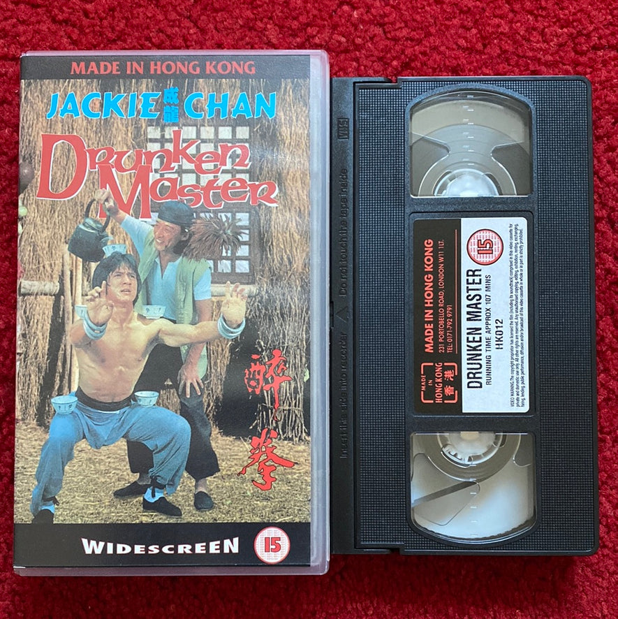 Drunken Master VHS Video (1978) HK012