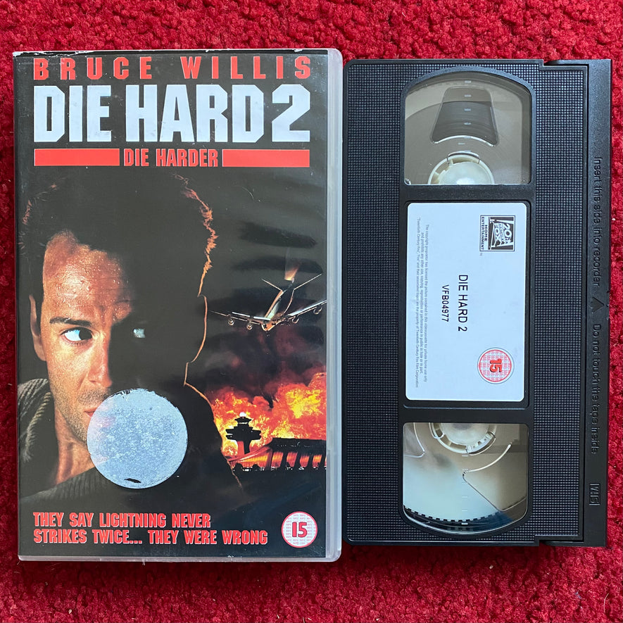 Die Hard 2: Die Harder VHS Video (1990) 1850C