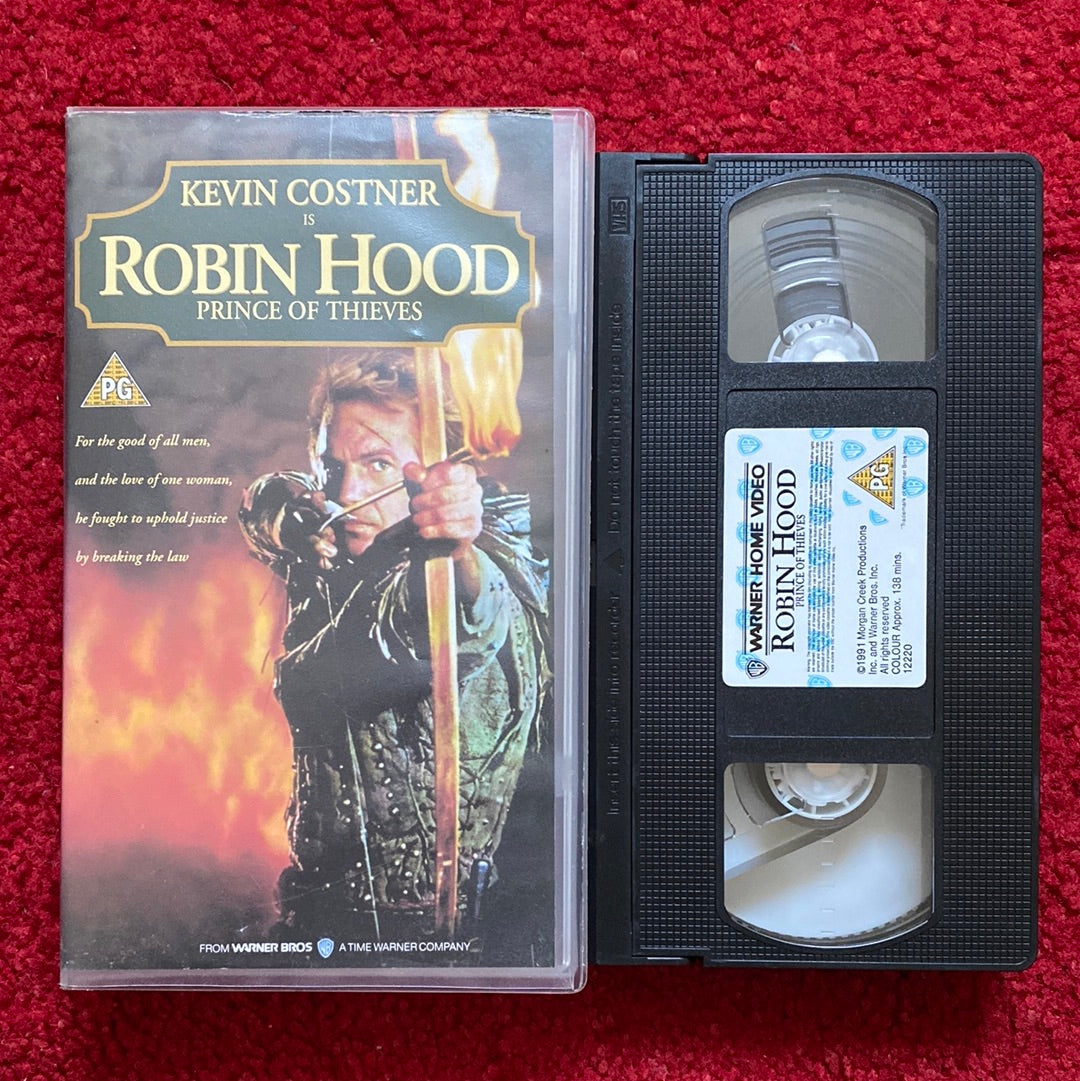 Robin Hood: Prince Of Thieves VHS Video (1991) PES12220