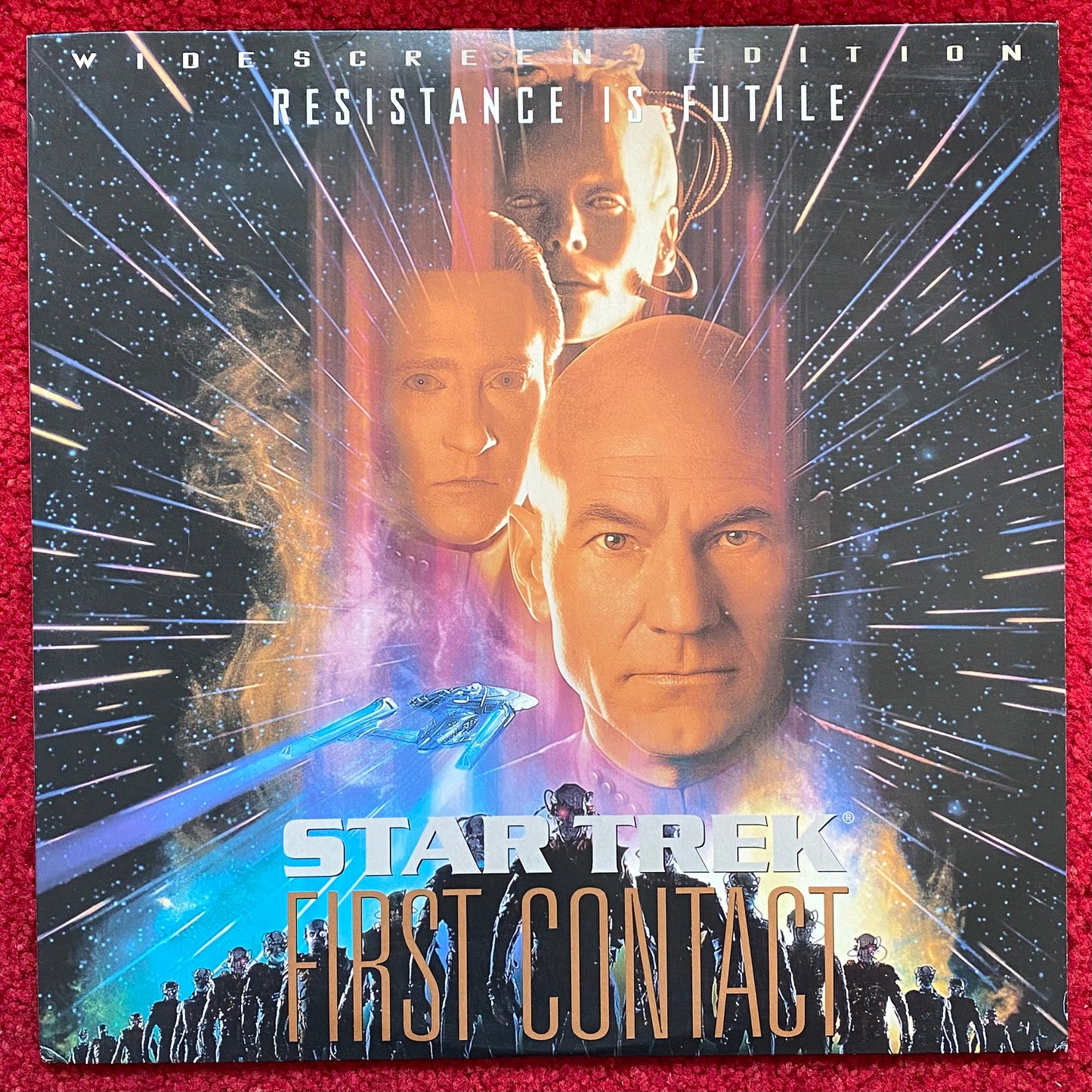 Star Trek: First Contact (1996) LaserDisc Home Video US Widescreen Version