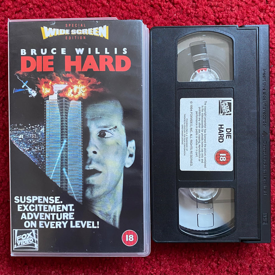 Die Hard VHS Video (1988) WS1666