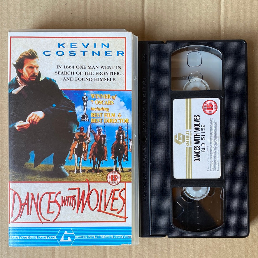Dances With Wolves VHS Video (1990) GLD51152
