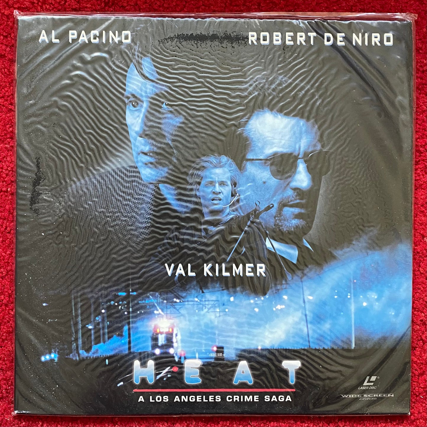 Heat (1995) LaserDisc Home Video US Widescreen Version