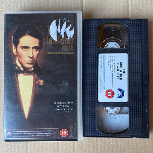 The Godfather Part II VHS Video (1974) VHR4456