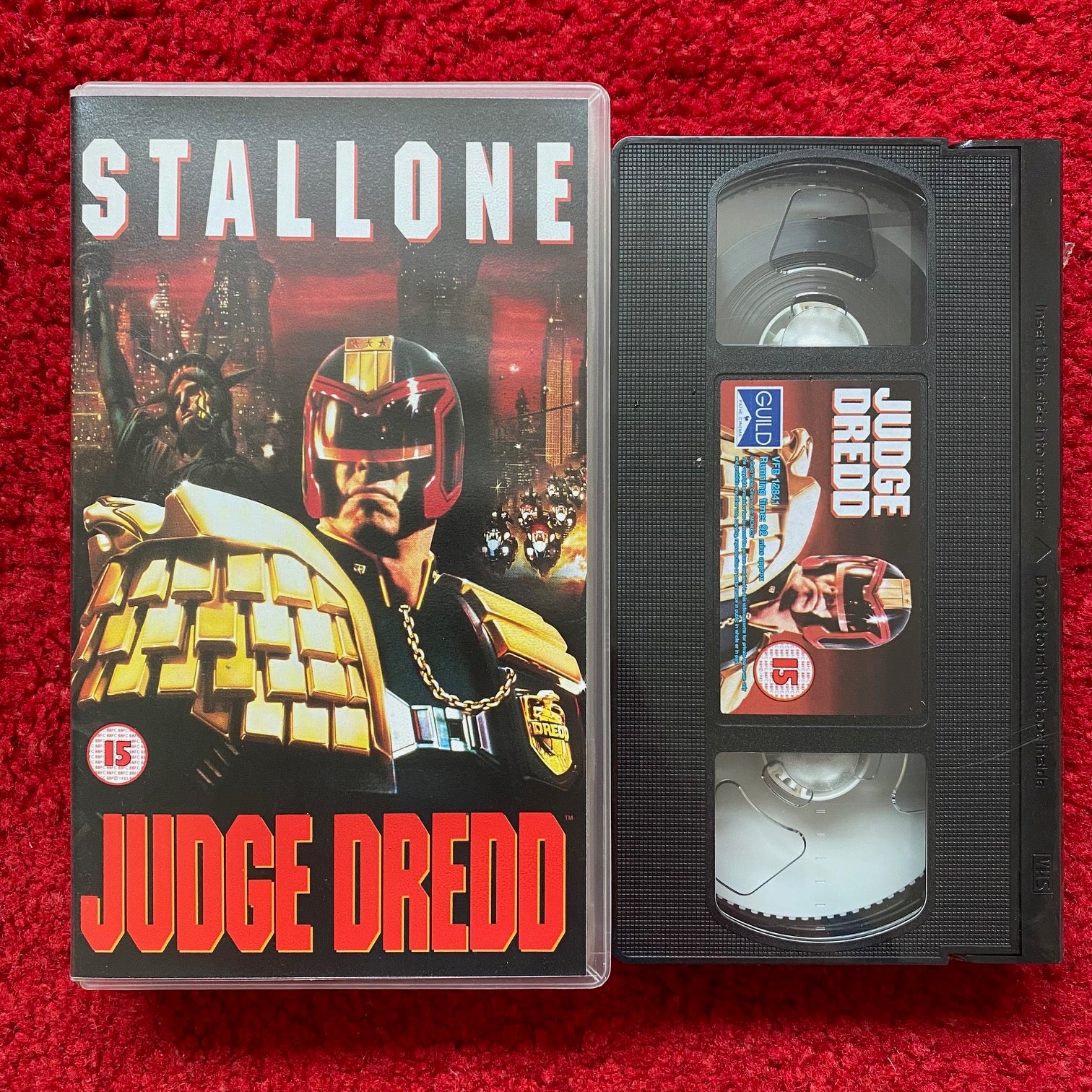 1512px x 1512px - Judge Dredd (Brand New & Sealed Tape) VHS Video (1995) G8838S â€“ Horror Stock