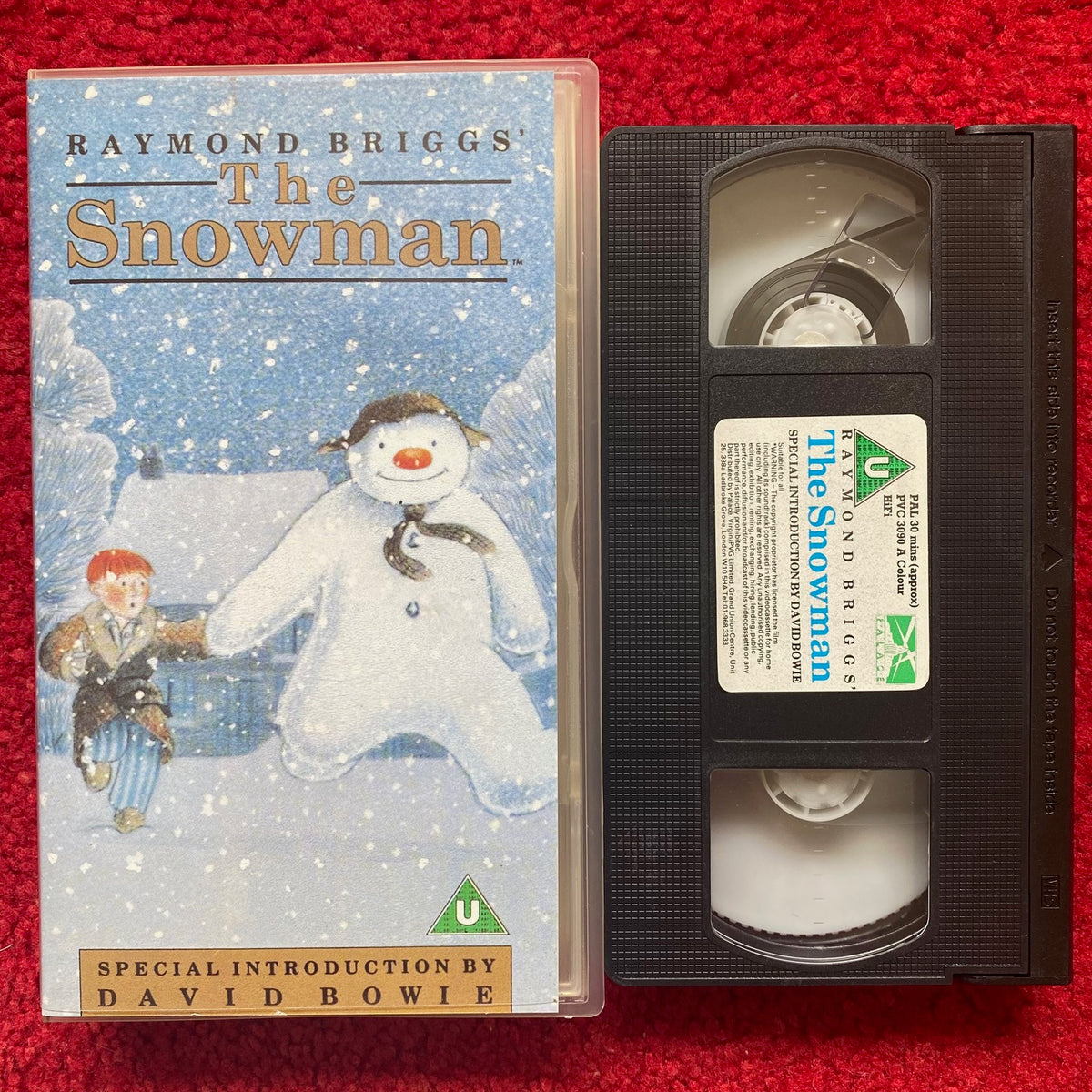 The Snowman VHS Video (1982) PVC3090A – Horror Stock